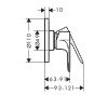 Смеситель для душа hansgrohe Rebris 72659000