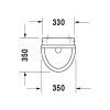 Писсуар Duravit Starck 3 0821350000