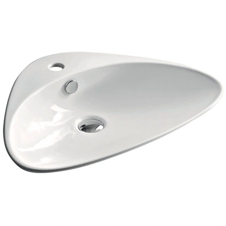 Раковина 60x44 см Artceram Plettro PTL001 01 00 bi