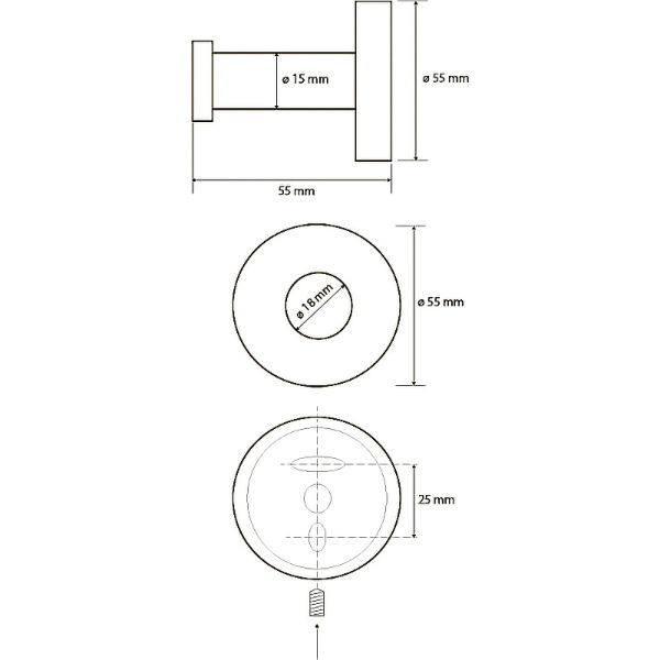 Крючок Bemeta Neo 104106065