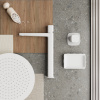 Смеситель для раковины WasserKRAFT Saale 9503H белый