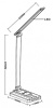 Настольная лампа офисная Arte Lamp William A5122LT-1BK