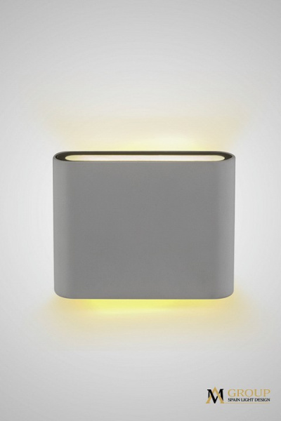 Накладной светильник AM-Group  AM243-2X5W WH 4000K