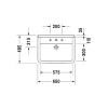 Раковина Duravit Starck 3 65 300650000