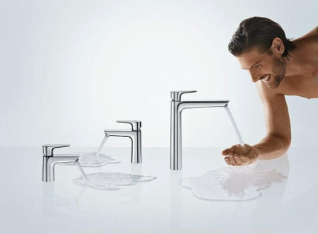 Смеситель для раковины hansgrohe Talis E 71717000 хром