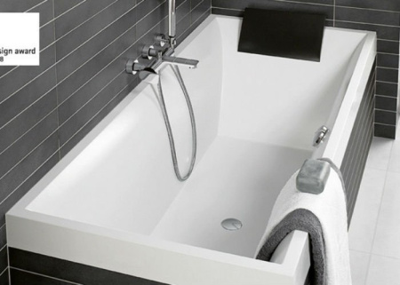 Квариловая ванна Villeroy&Boch Squaro 170x75 UBQ170SQR2V-01