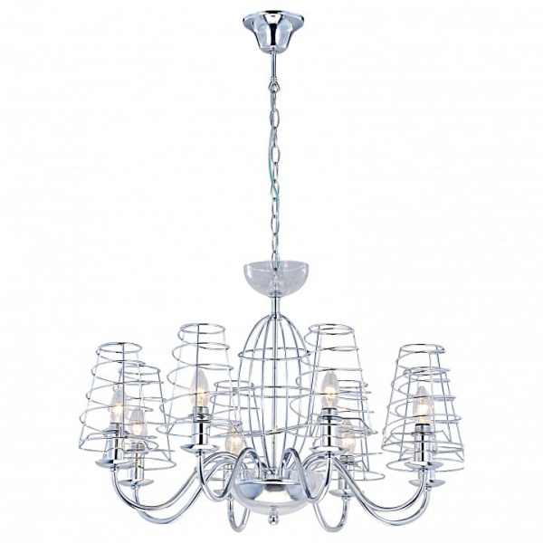 Подвесная люстра Arte Lamp Cage A4320LM-8CC