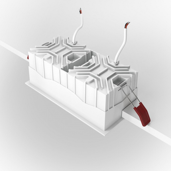 Встраиваемый светильник Maytoni Technical Альфа DL043-02-15W4K-D-SQ-WB