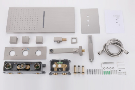 Душевая система Abber Daheim AF8253SP с термостатом