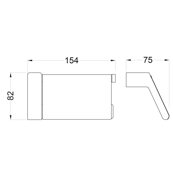 Держатель туалетной бумагиTimo Torne 43042/00 хром