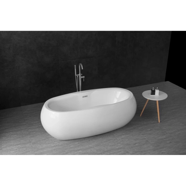 Акриловая ванна BelBagno BB502-1800-900 180x94 см, отдельностоящая, белый