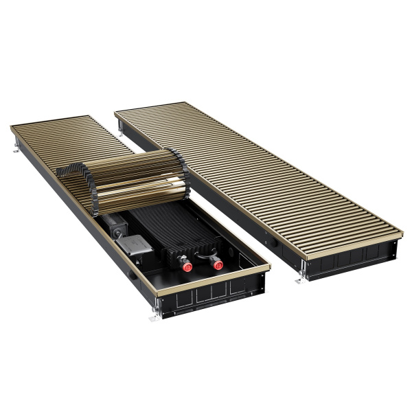 Конвектор внутрипольный Royal Thermo ATRIUM TURBO-80/300/2500-DG-U-AU