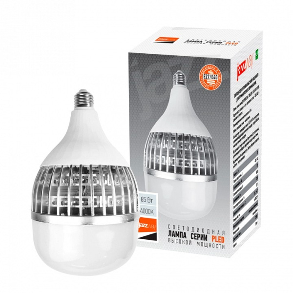 Лампа накаливания Jazzway  E14, E27 85Вт 4000K PLED-HP-TR130  85w  4000K  E27/E40