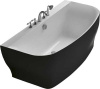 Акриловая ванна BelBagno 165х78 BB74-NERO чёрный