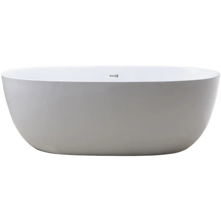 Акриловая ванна Vincea VBT-206 160x78 см, отдельностоящая, белый