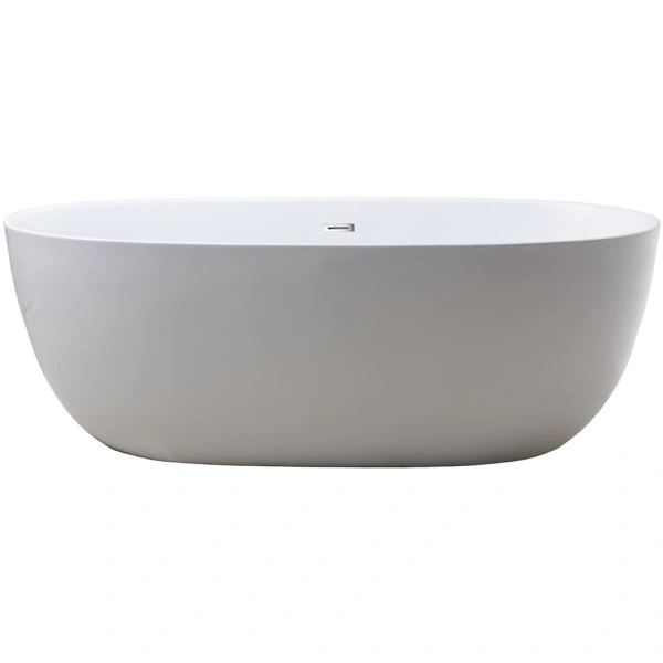 Акриловая ванна Vincea VBT-206 160x78 см, отдельностоящая, белый