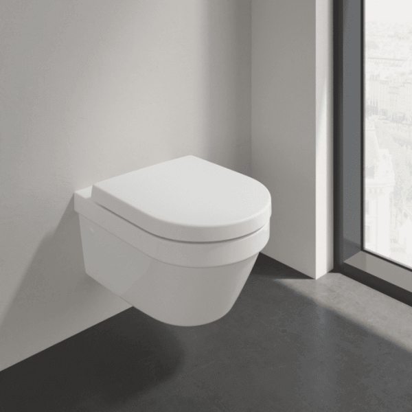 Подвесной унитаз Villeroy&Boch Architectura 4694HR01 с крышкой микролифт