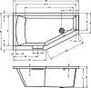 Акриловая ванна Riho Geta R 160х90 B029001005