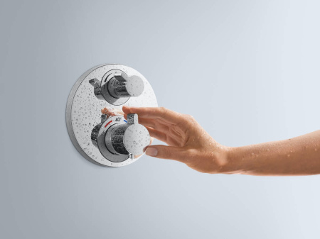 Термостатический смеситель для душа hansgrohe Ecostat S 15757000