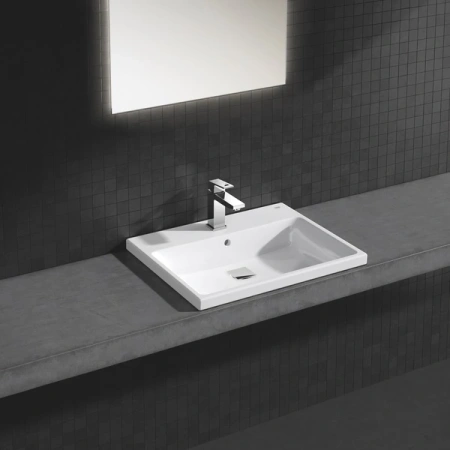 Раковина 60,5x49 см Grohe Cube Ceramic 3947900H