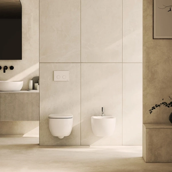 Унитаз подвесной Globo Daily DNS02BO безободковый, белый матовый