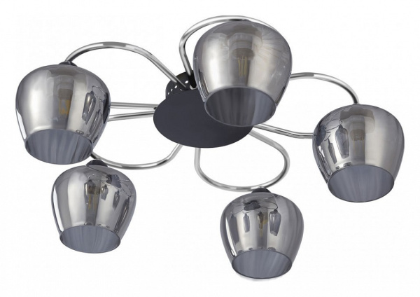 Потолочная люстра Arte Milano AMALFI-321508 321508/5 CR+BK