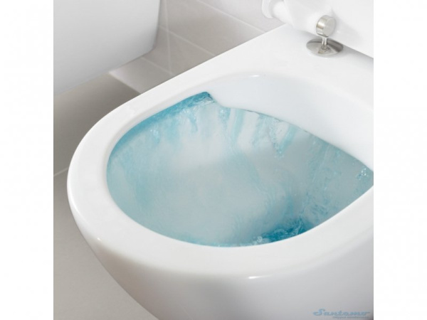 Подвесной унитаз Villeroy&Boch Subway 2.0 5614R201 (5614R001+9M78S101) с сиденьем