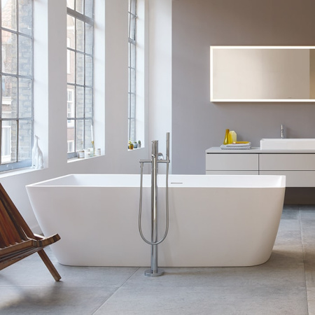 Композитная ванна Duravit DuraSquare 180х80 700426000000000 с ножками