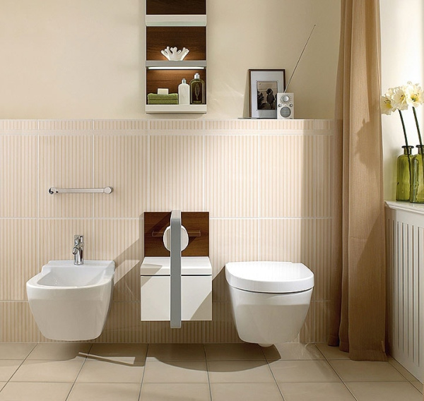 Биде подвесное Villeroy&Boch Lifetime 5475V001