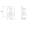 Смеситель для душа Stella Timeaster BT 06011 CR00