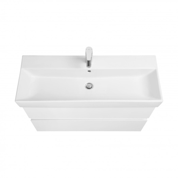 Тумба под раковину Roca Oleta 100 A857641501 белый матовый