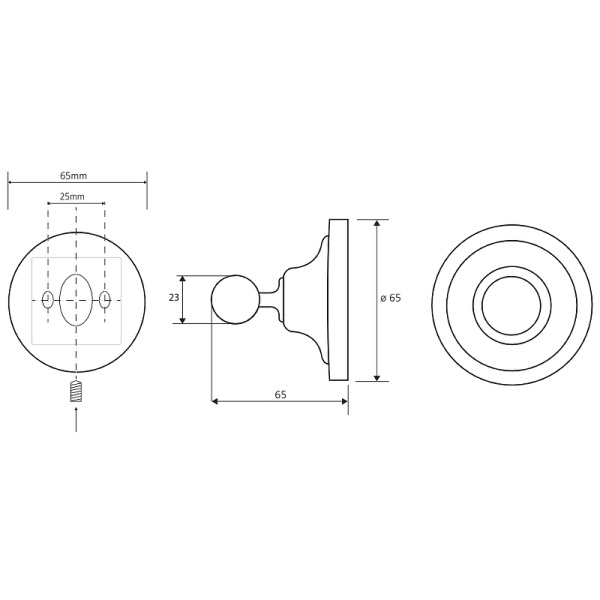 Крючок Bemeta Retro 144306132