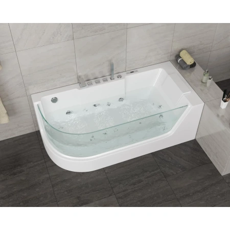 Акриловая гидромассажная ванна 170x80 см Grossman GR-17000R