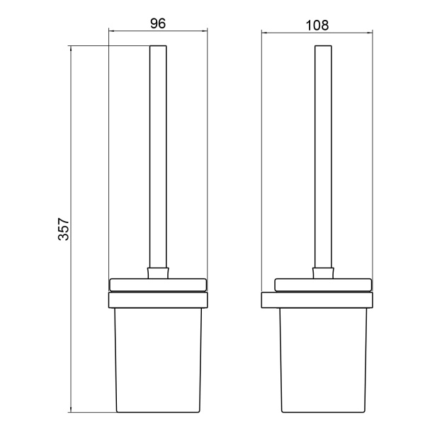 Туалетный ершик Timo Petruma 15261/00