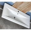 Раковина CeramaLux 9393-90 91x40 см, накладная, белый