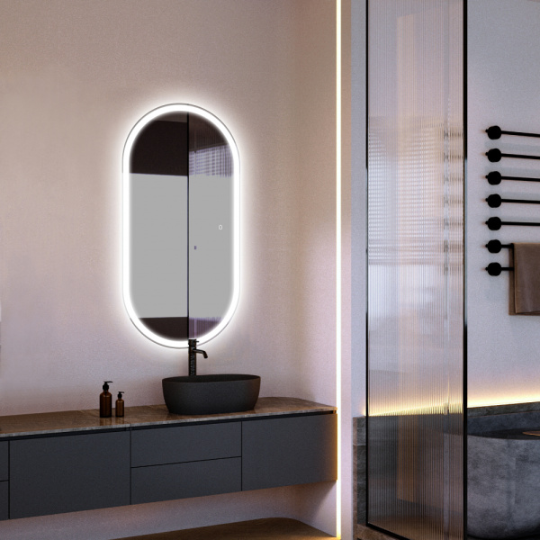 Зеркало с подстветкой Abber Kontur AG6303S-1.0