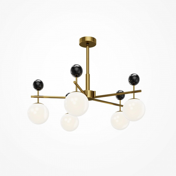 Люстра на штанге Maytoni Museo MOD436PL-05BS