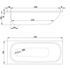 Стальная ванна Bette Form 170x70 2945-000ADAS