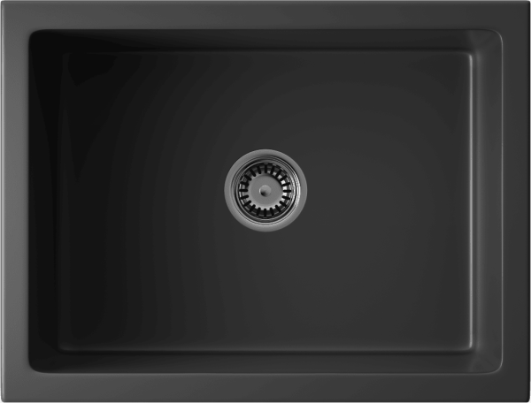 Кухонная мойка Omoikiri Mikura 61 4997069 черная матовая