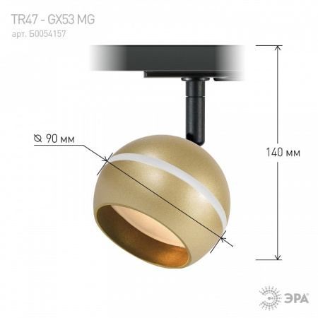 Светильник на штанге Эра TR47 GX53 MG