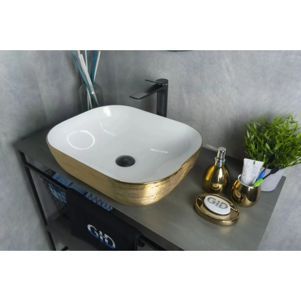Раковина 50x40 см GID LuxeLine D1302h132