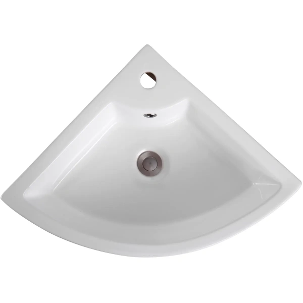 Раковина Aquatek AQ5166A-00 32,5x32,5 см, подвесная, угловая, белый