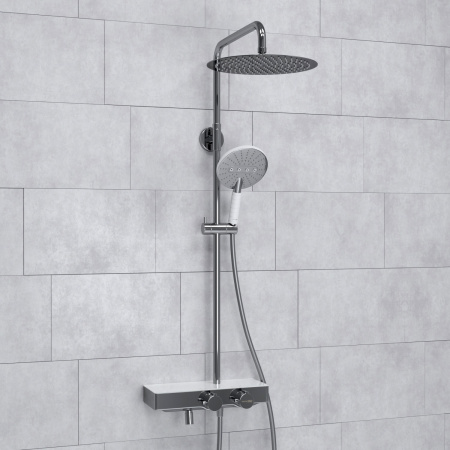 Душевая стойка WasserKRAFT A113.116.059.CH Thermo