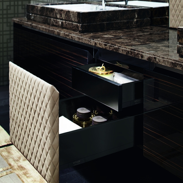 Комплект мебели Milldue Vintage Edition Four Seasons Ebano/Emperador