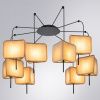 Подвесная люстра Arte Lamp TRIXIE A7084SP-8BK