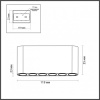 Накладной светильник Odeon Light Small 7092/15CL