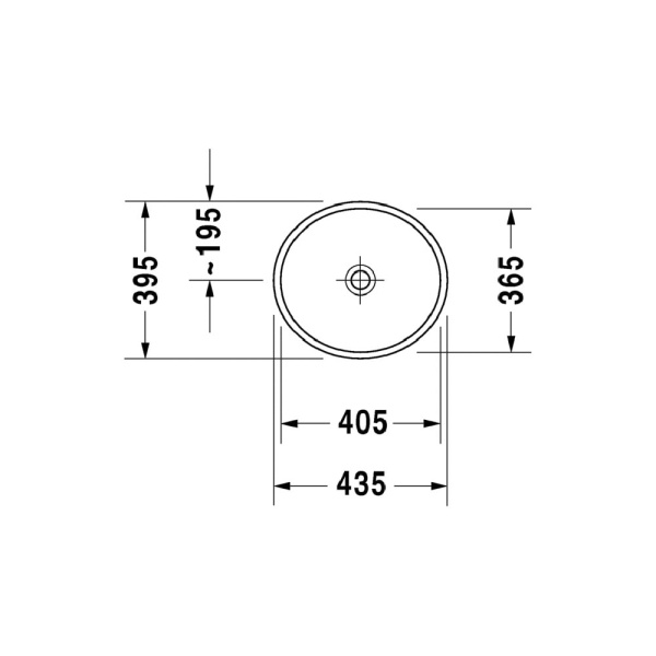 Раковина Duravit Starck 2 43 2321440000