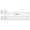 Держатель полотенец WasserKRAFT Lippe K-6531