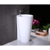 Раковина CeramaLux B134B 50x53 см, напольная, белый