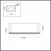 Накладной светильник Odeon Light Small 7091/21CL